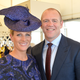 Mike and Zara Tindall.